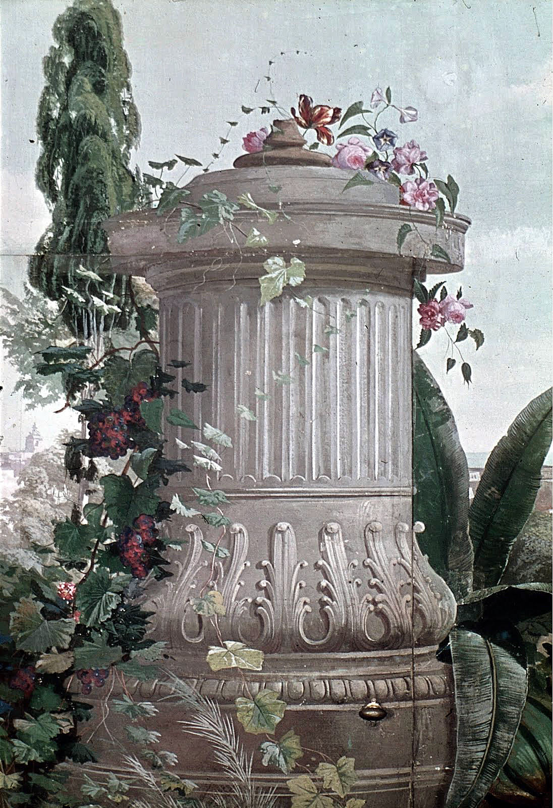 N�st�nn� malby v pokoj�ch na z�mku Sch�nbrunn ve V�dni